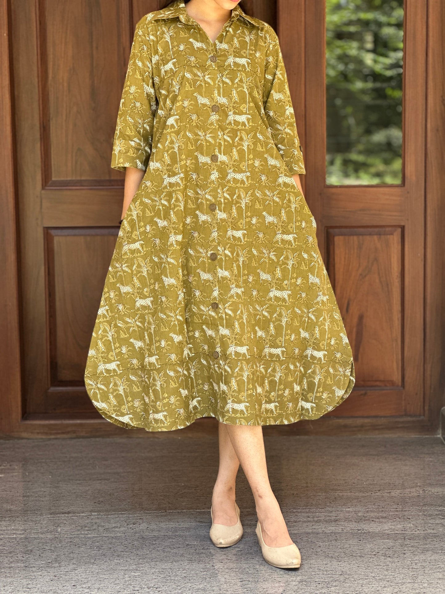 Jungle Prowl – Shirt Dress