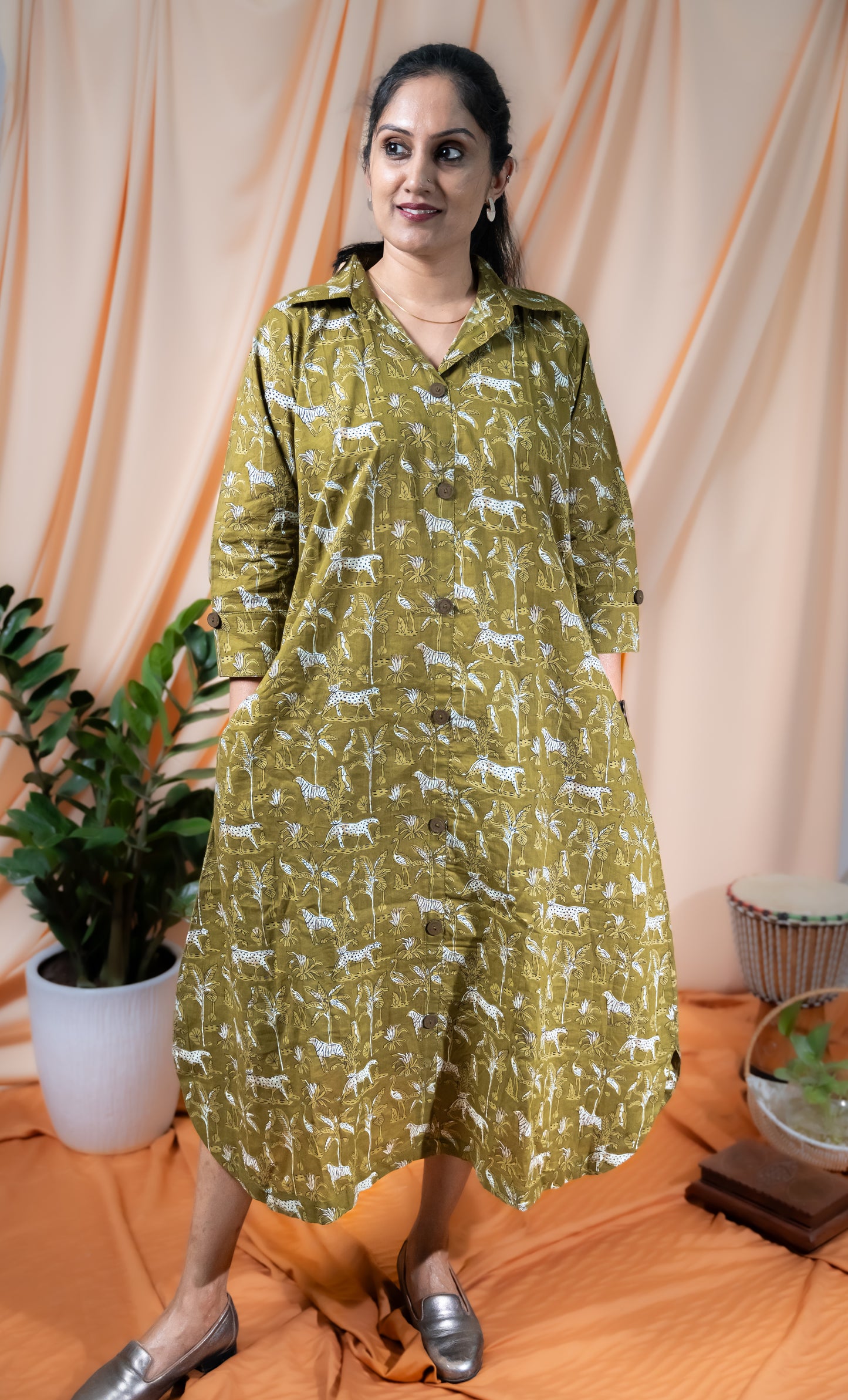 Jungle Prowl – Shirt Dress