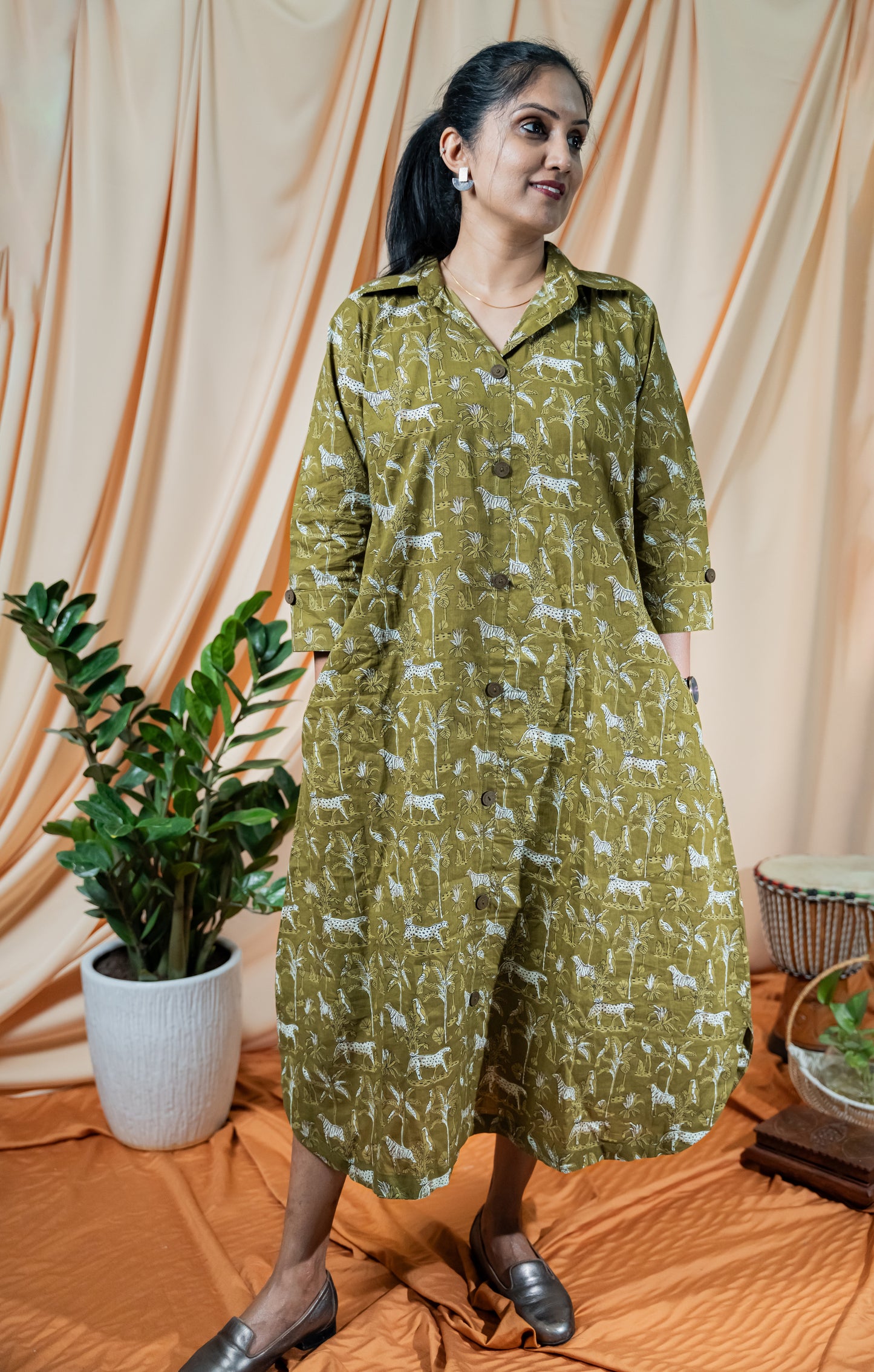 Jungle Prowl – Shirt Dress