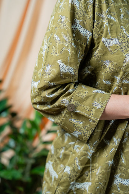 Jungle Prowl – Shirt Dress