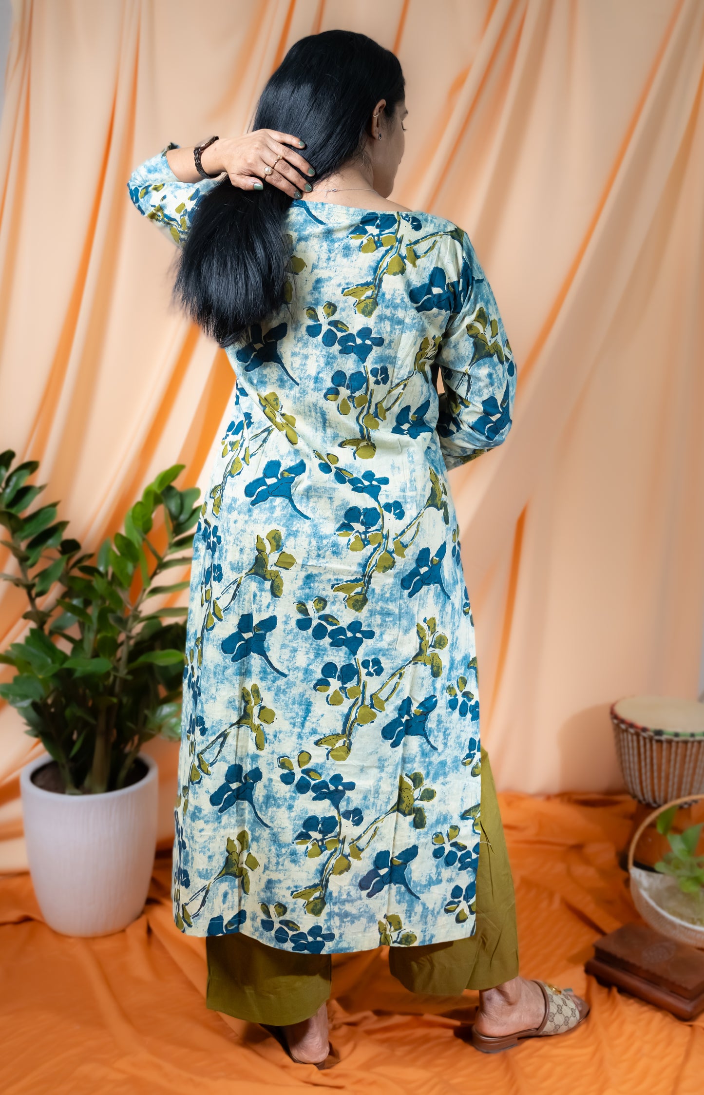 Green Bloom  – Kurta Set