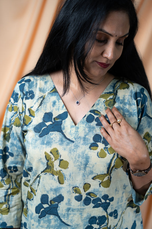 Green Bloom  – Kurta Set