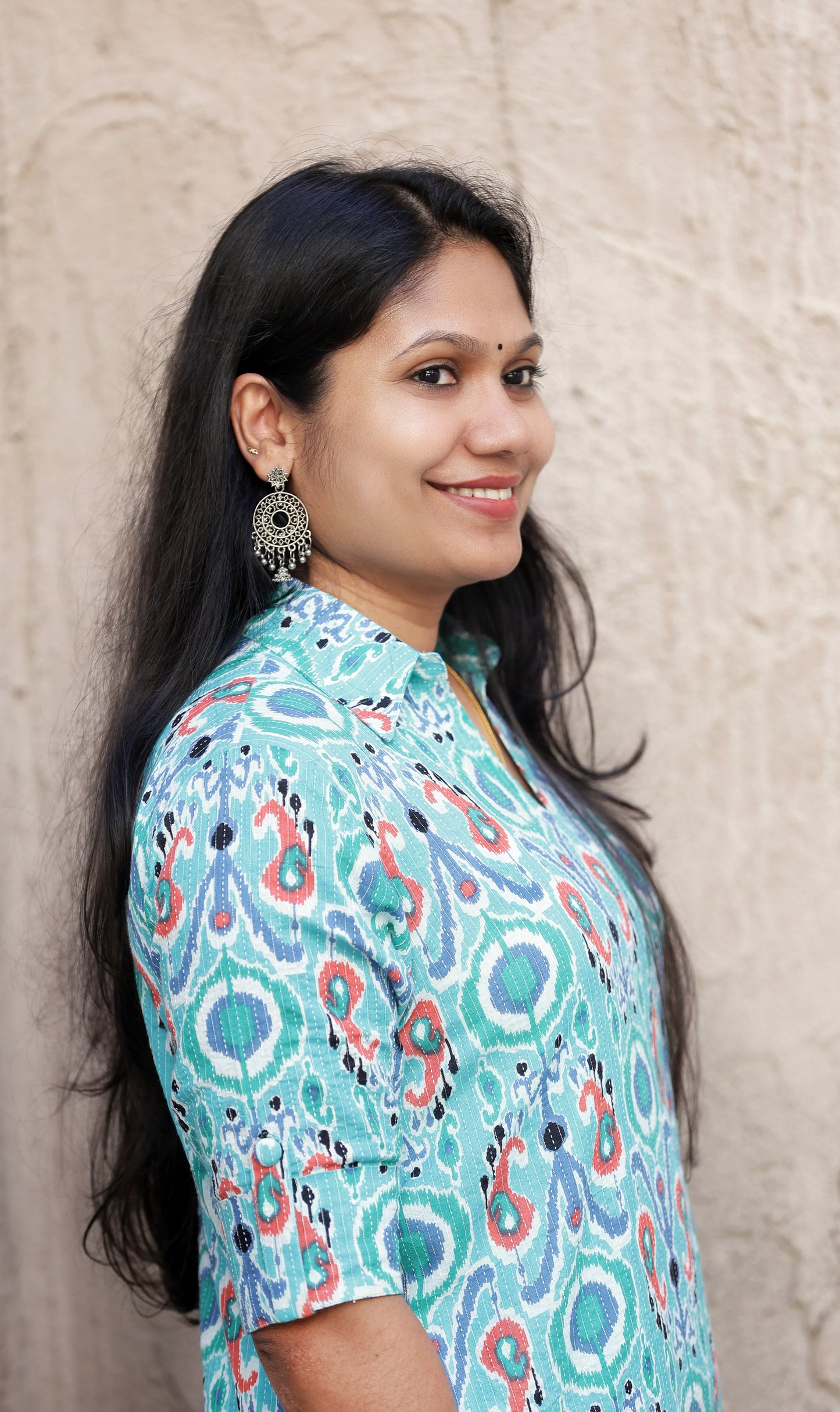 AZURE- KURTA SET