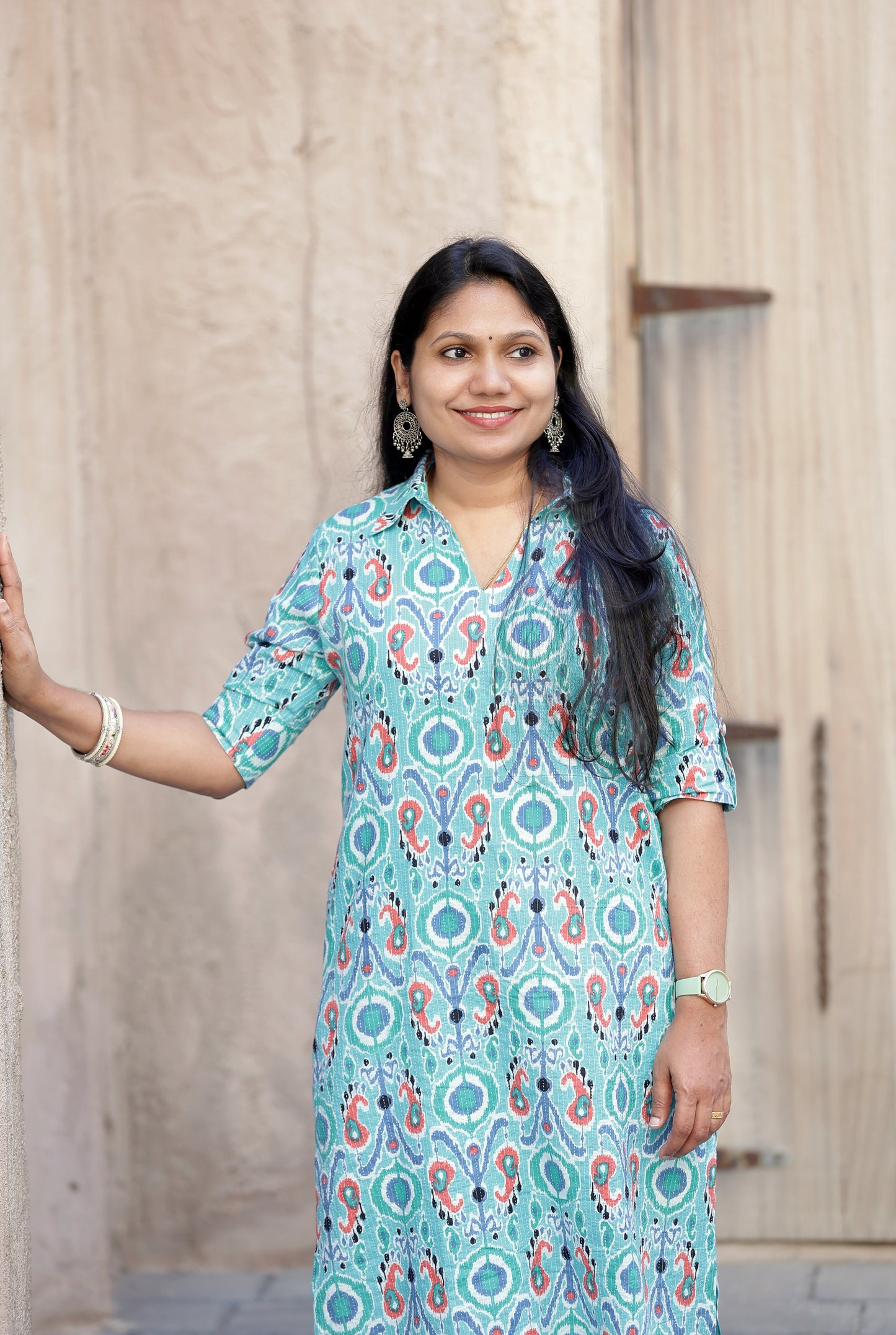 AZURE- KURTA SET