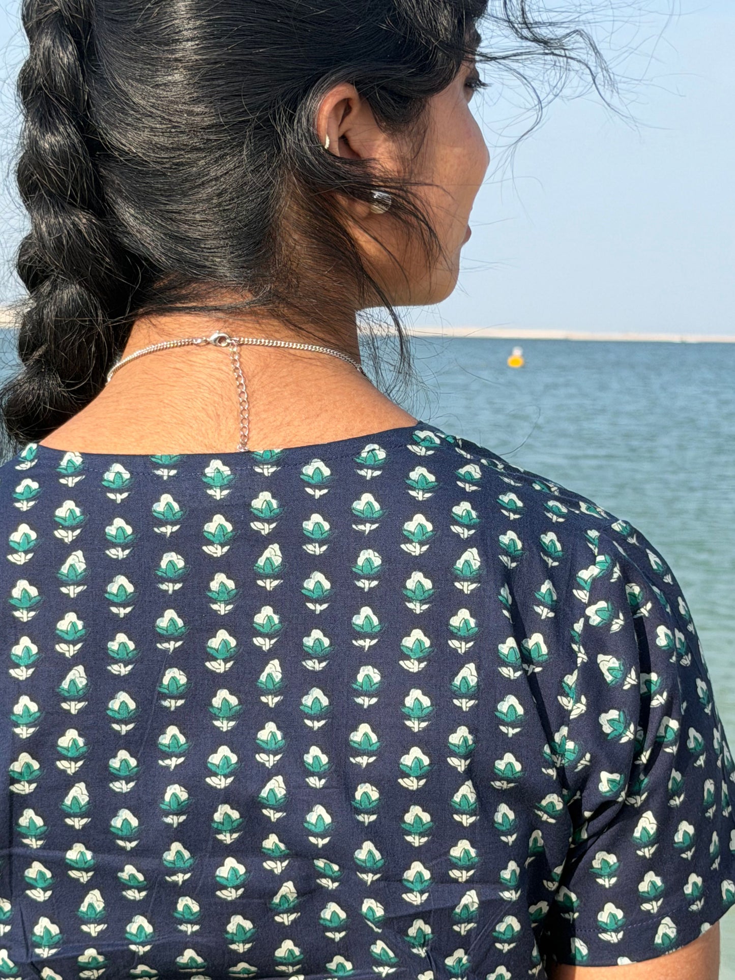 FLORA-SHORT TOP
